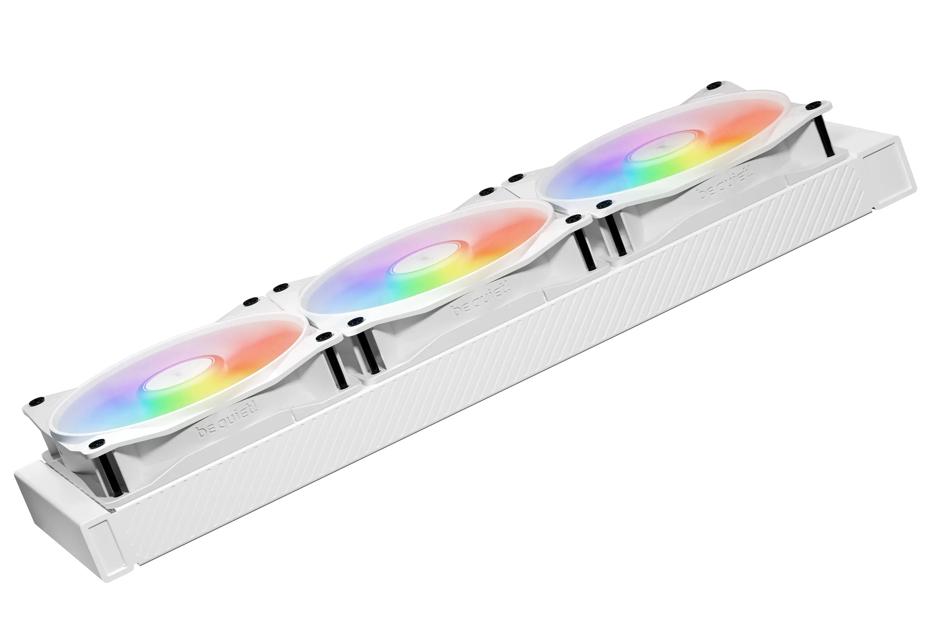 be quiet! комплект вентилатори Fan Pack 3-in-1 3 x 120mm - LIGHT WINGS LX 120mm PWM high-speed White Triple-Pack - image 2