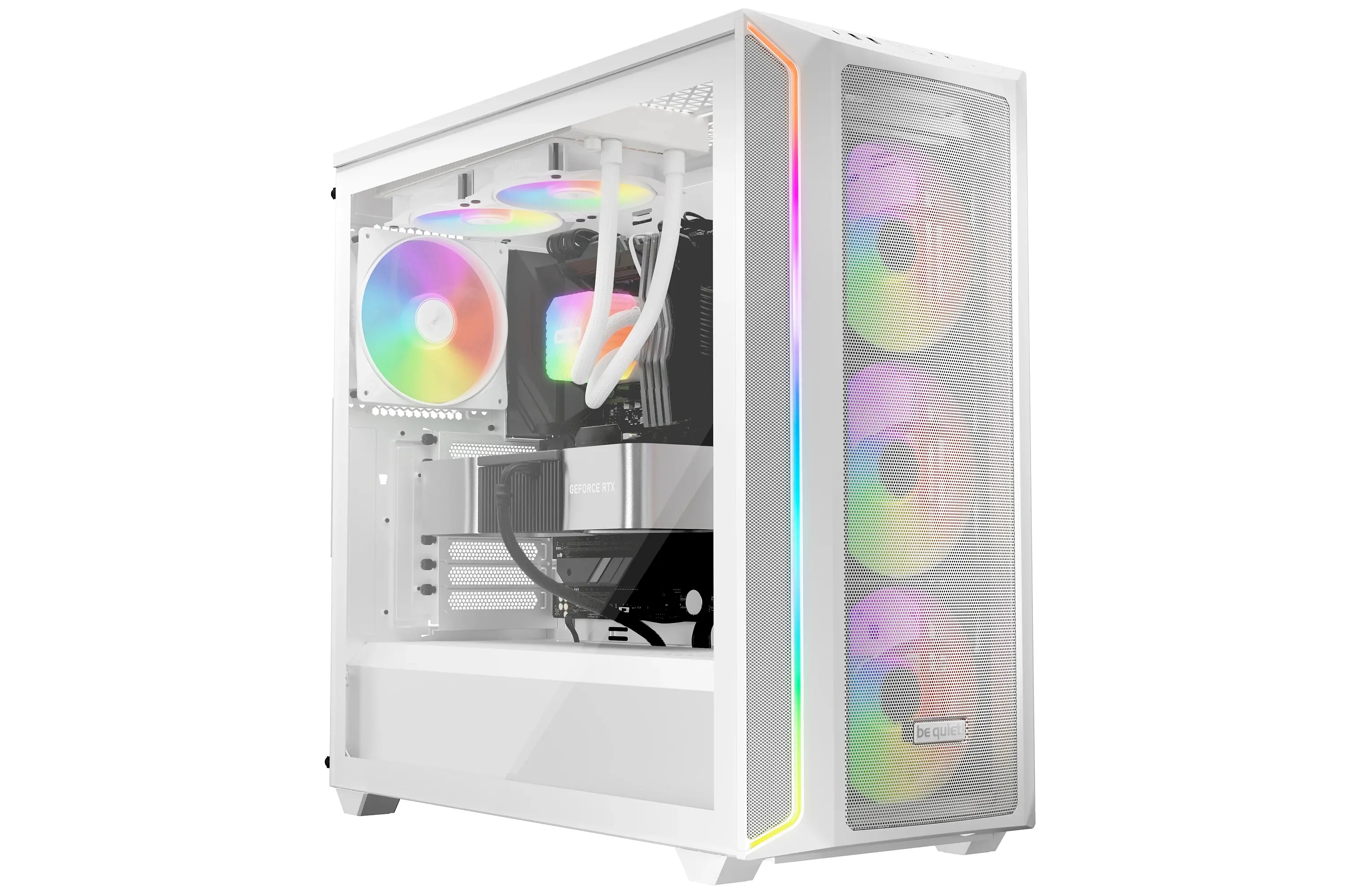 be quiet! комплект вентилатори Fan Pack 3-in-1 3 x 120mm - LIGHT WINGS LX 120mm PWM high-speed White Triple-Pack - image 4