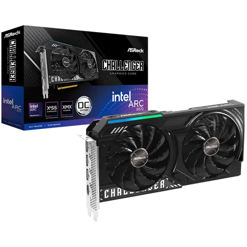 ASROCK Intel Arc B570 Challenger OC 10GB GDDR6 160-bit HDMI 3x DP