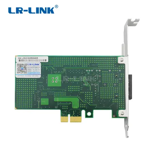 Оптична карта LR-Link LREC6230PF-SX, 850nm, Intel PCIe 1G Port Fiber NIC - image 1