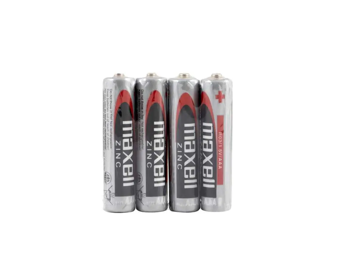 Μπαταρία ψευδαργύρου-μαγγανίου MAXELL R03 1,5V /4 τεμ. στη συσκευασία