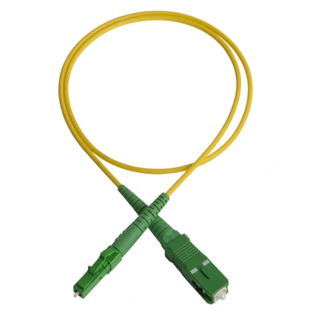 Οπτικό καλώδιο SeaMAX, 1m, LC-SC APC, SM G652D, duplex, 2.0mm, LSZH