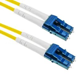 Оптична корда SeaMAX, 2m, LC-LC UPC, SM G652D, duplex, 2.0mm, LSZH
