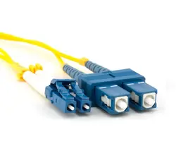 Оптична корда SeaMAX, 5m, LC-SC UPC, SM G652D, duplex, 2.0mm, LSZH