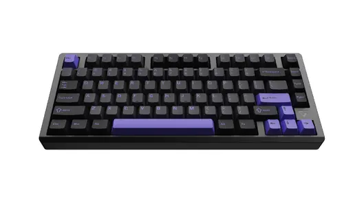 VGN безжична геймърска механична клавиатура Wireless Gaming Mechanical Keyboard - VXE75 V2 Misty Purple - Aniya Switches, BT5.0, 2.4G, Aluminium - image 2
