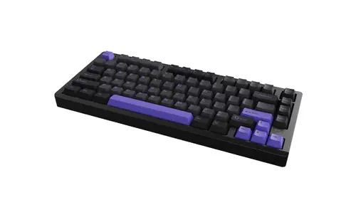 VGN безжична геймърска механична клавиатура Wireless Gaming Mechanical Keyboard - VXE75 V2 Misty Purple - Aniya Switches, BT5.0, 2.4G, Aluminium - image 3