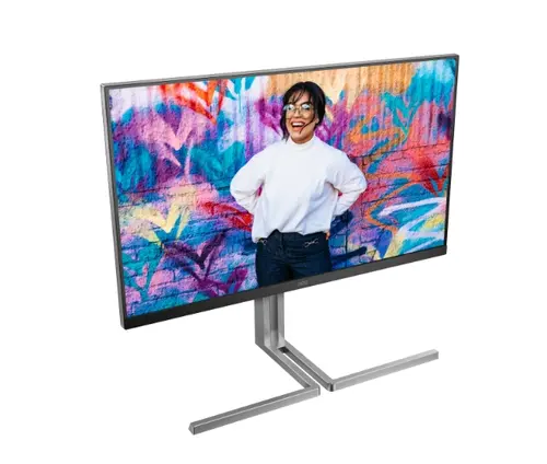 Монитор, AOC U32U3CV, 31.5" Nano IPS WLED, 3840x2160@60Hz, 4ms GtG, 400cd m/2, 1000:1, 50M:1 DCR, Adaptive Sync, FlickerFree, Anti Blue Light, 3Wx2, Tilt, Height Adjust, Pivot, Swivel, 2xHDMI, DP, USB hub - image 3