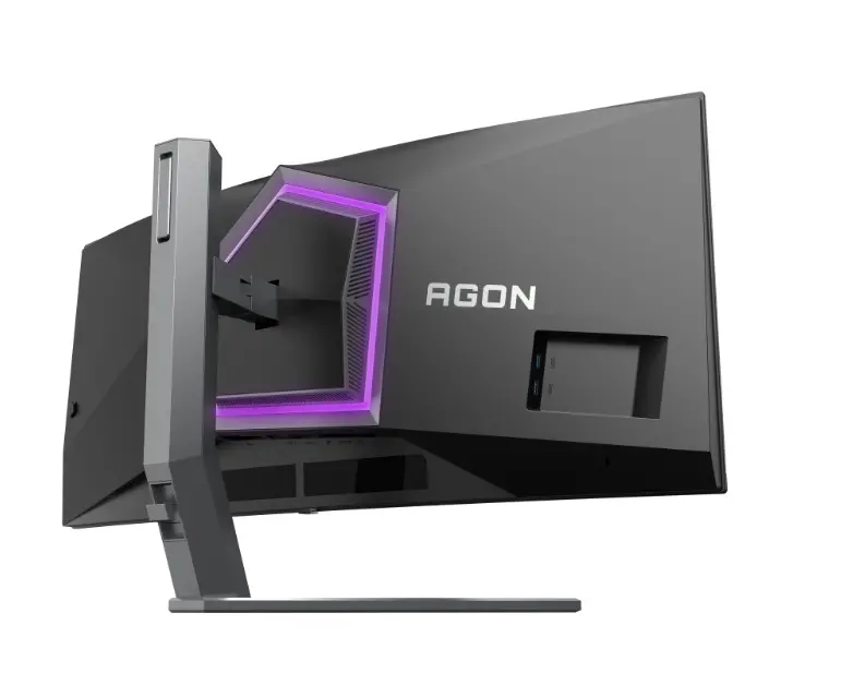 Монитор, AOC AG346UCD, 34" Curved 1800R QD-OLED, 3440x1440@175Hz, 0.03msGtG, 1000 cd/m2, 1.5M:1, 80M:1DCR, Adaptive Sync, FlickerFree, Low Blue Light, 8Wx2, Tilt, Height Adjust, Swivel, 2xHDMI, DP, USB hub - image 10