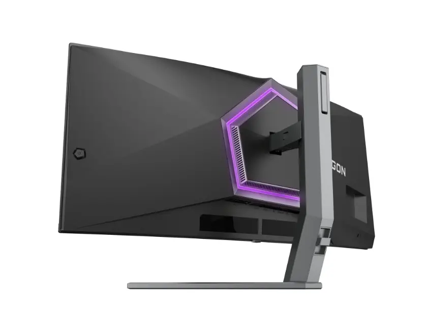 Монитор, AOC AG346UCD, 34" Curved 1800R QD-OLED, 3440x1440@175Hz, 0.03msGtG, 1000 cd/m2, 1.5M:1, 80M:1DCR, Adaptive Sync, FlickerFree, Low Blue Light, 8Wx2, Tilt, Height Adjust, Swivel, 2xHDMI, DP, USB hub - image 12