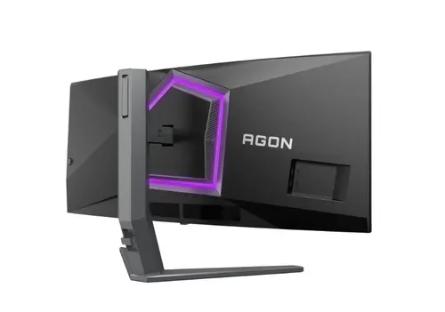 Монитор, AOC AG346UCD, 34" Curved 1800R QD-OLED, 3440x1440@175Hz, 0.03msGtG, 1000 cd/m2, 1.5M:1, 80M:1DCR, Adaptive Sync, FlickerFree, Low Blue Light, 8Wx2, Tilt, Height Adjust, Swivel, 2xHDMI, DP, USB hub - 10