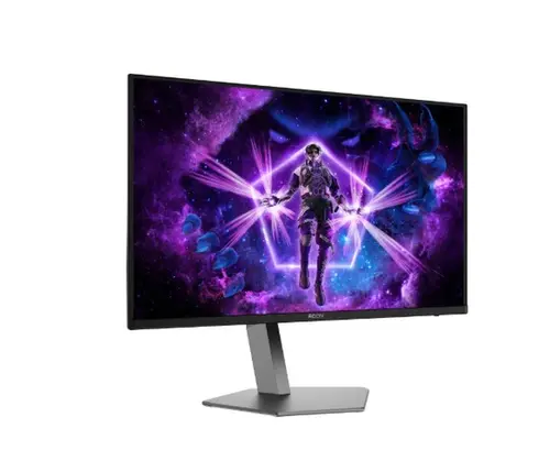 Монитор, AOC AG326UD, 31.5" QD-OLED, 3840x2160@165Hz, 0.03GtG, 1000cd m/2, 1.5M:1, 80M:1 DCR, Adaptive Sync, FlickerFree, Low Blue Light, 8Wx2, Tilt, Height Adjust, Pivot, Swivel, 2xHDMI, DP, USB hub - image 5