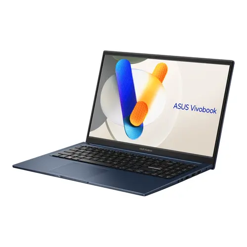 Лаптоп, Asus Vivobook X1504VA-BQ1647, Intel Core i5-1334U 1.3 GHz (12MB Cache, up to 4.6 GHz, 10 cores, 12 Threads), 15.6" FHD,(1920x1080),16GB DDR4, SSD 512GB, No OS, Quiet Blue - image 1