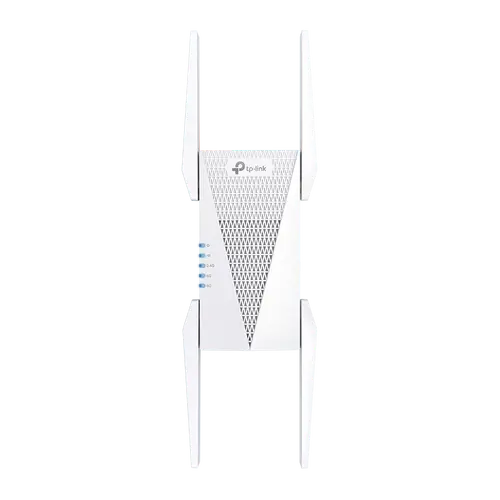 Удължител на обхват TP-LINK RE815XE, AXE5400 Mesh, Wi-Fi 6E, 1xGbit порт, 4x ант