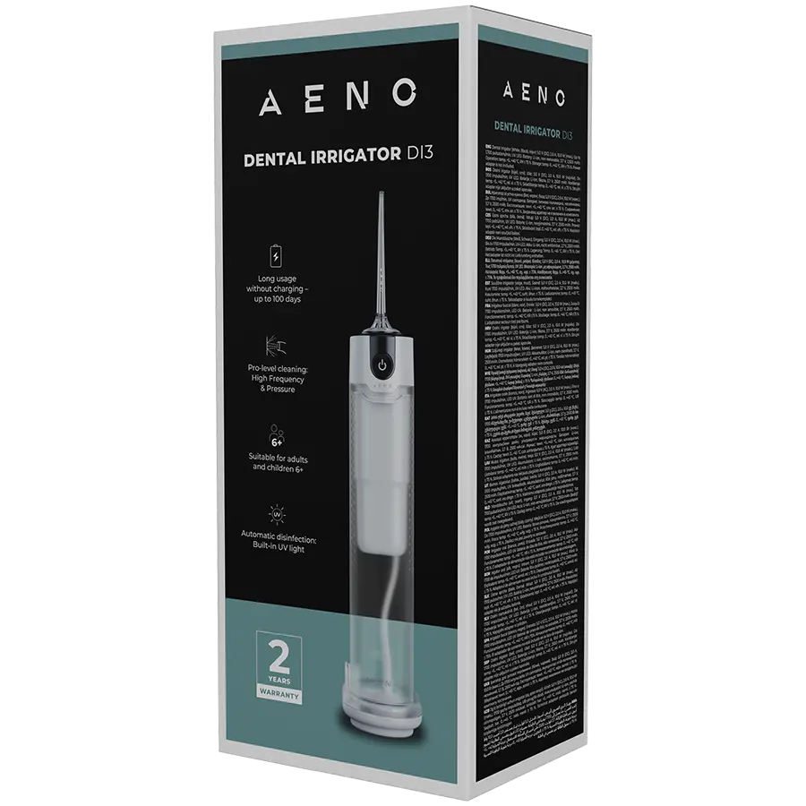 Dental Irrigator with Magnetic nozzles: 3.7V, 8W, 2500mAh, 240ML - image 4