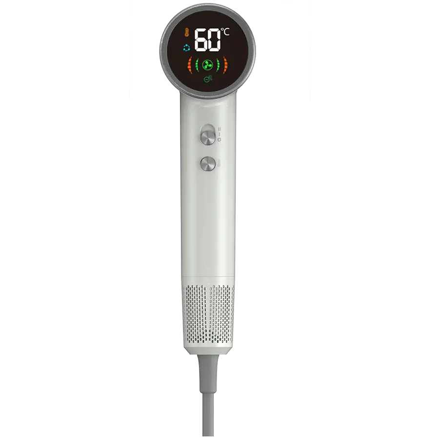 High Speed Hair Dryer, 220V-240V~50-60Hz, 1500W, Ionizer, LCD, 6+circulation mode, 110000RPM, less than 75dB - image 2
