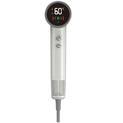 Uscător de păr de mare viteză, 220V-240V~50-60Hz, 1500W, ionizator, LCD, 6+ moduri de circulație, 110000RPM, sub 75dB - 3