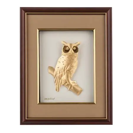 Златна репродукция бухал