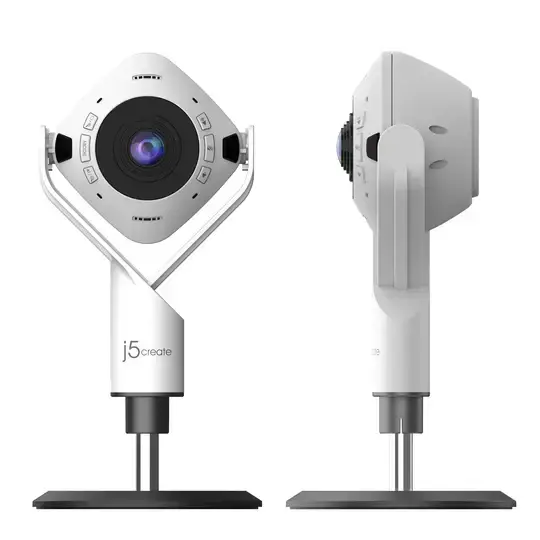 Камера за видеоконференции, j5create JVU368,360°,Full HD 1080p,USB™ UVC/UAC plug-and-play,HDR,AI функция - image 2