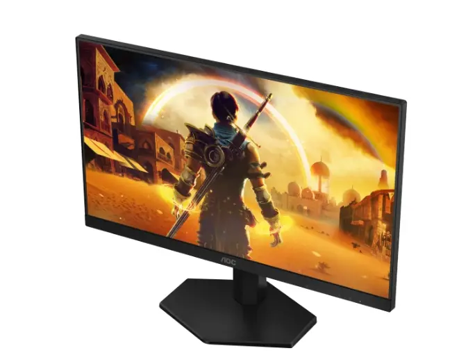Монитор, AOC 24G42E, 23.8" Fast IPS WLED, 1920x1080@180Hz, 1ms GtG, 0.5ms MPRT, 300cd m/2, 1000:1, 80M:1 DCR, Adaptive Sync, FlickerFree, Low Blue Light, Tilt, HDMI, DP - image 2