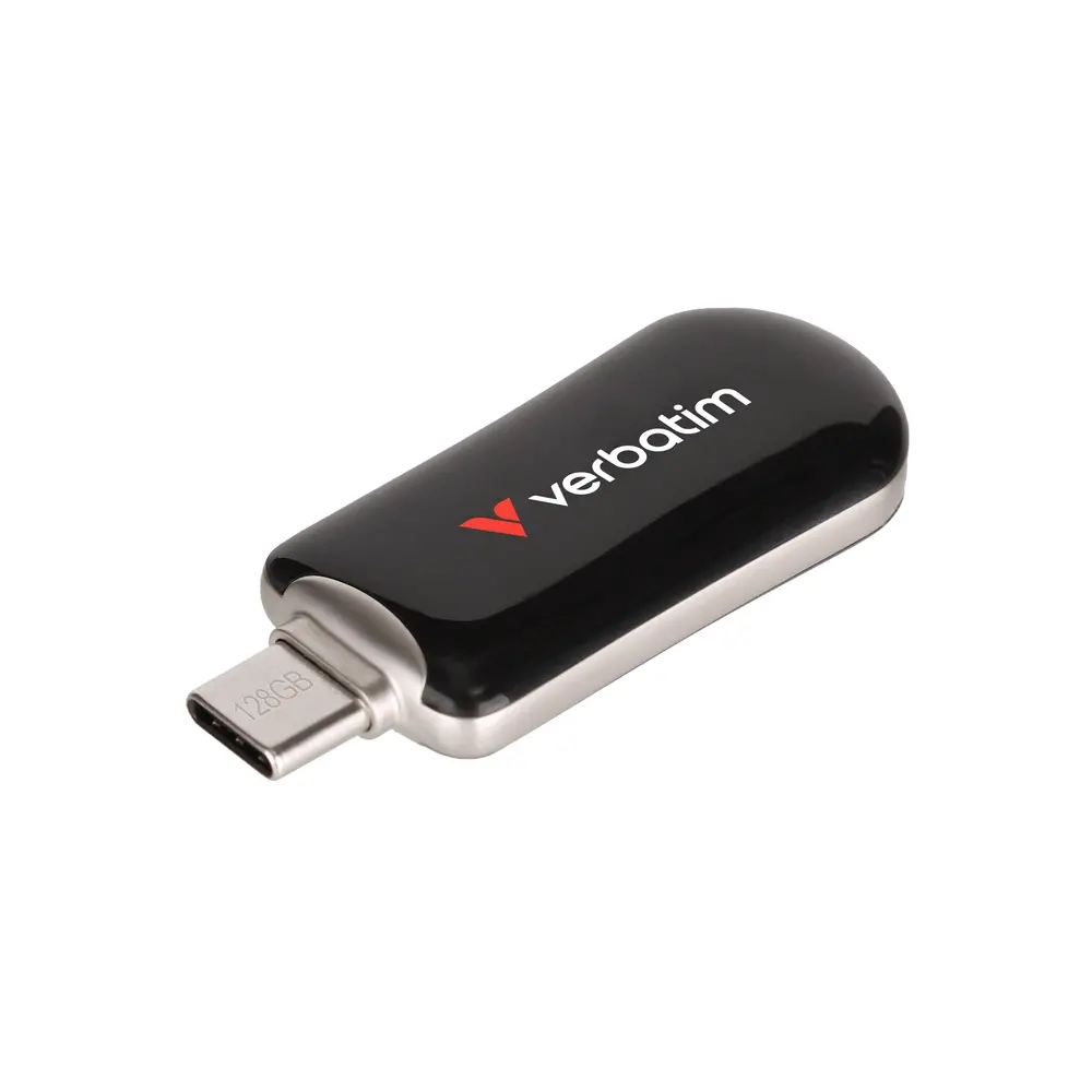 Памет, Verbatim Plectra USB-C Flash Drive Black 128GB