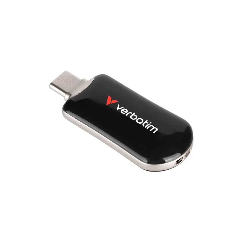 Памет, Verbatim Plectra USB-C Flash Drive Black 128GB - image 1