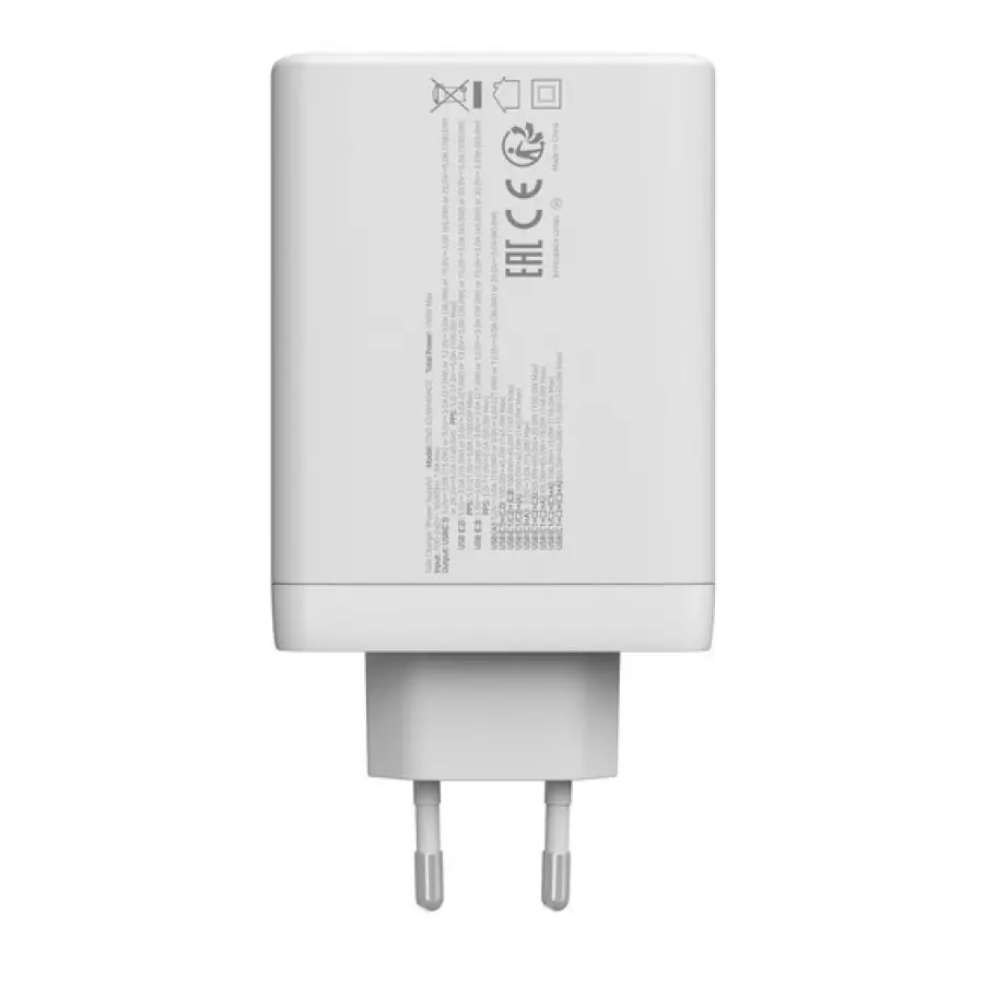 CANYON charger CU140ACC GaN 150W 3xPD 1xQC EU White - image 2