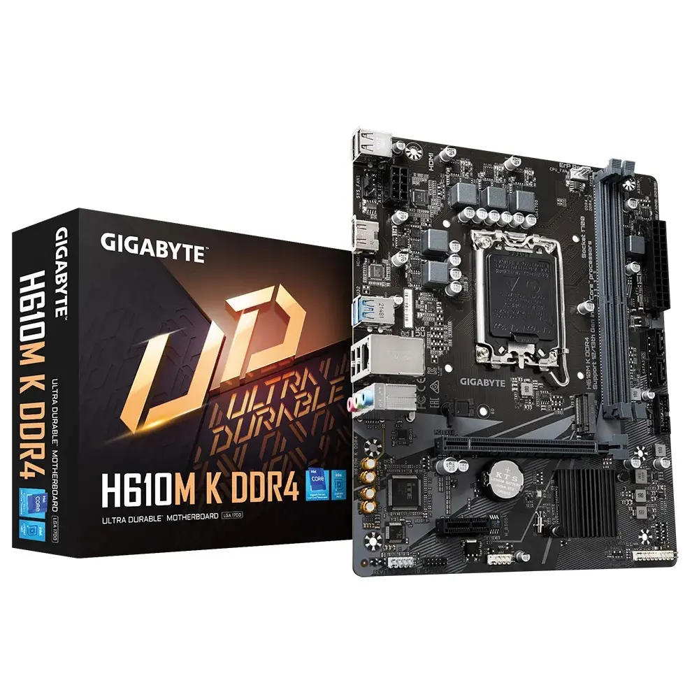 Дънна платка, GIGABYTE GB H610M K DDR4 / LGA1700