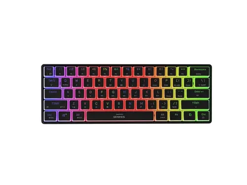 Клавиатура, Genesis Mechanical Gaming Keyboard Thor 660 G2 Wireless RGB Backlight BLACK GATERON RED - image 3