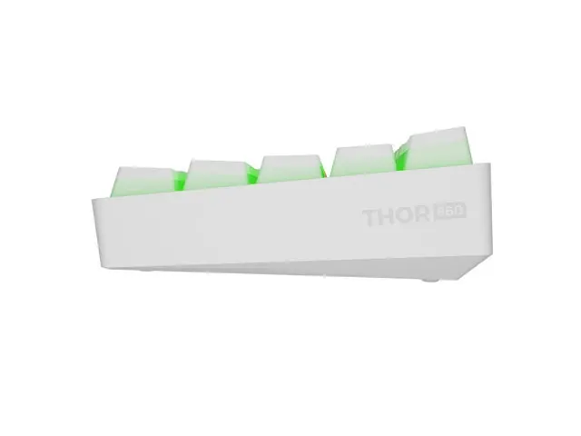 Клавиатура, Genesis Mechanical Gaming Keyboard Thor 660 G2 Wireless RGB Backlight WHITE GATERON RED - image 4