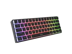 Клавиатура, Genesis Mechanical Gaming Keyboard Thor 660 G2 Wireless RGB Backlight BLACK GATERON BROWN