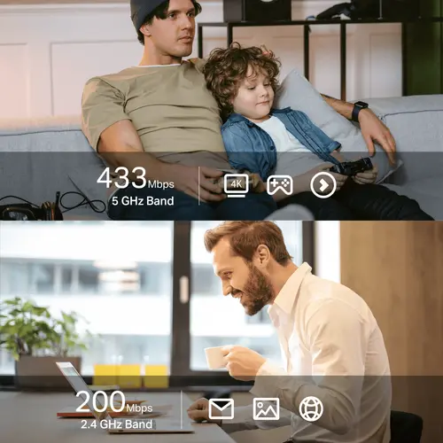 Безжичен адаптер TP-Link Archer T600UB Nano,600Mbps, 2.4Ghz/5GHz USB, Bluetooth - image 1