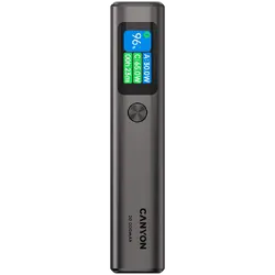 CANYON power bank OnPower 230 TFT 20000 mAh PD130W Dark Grey