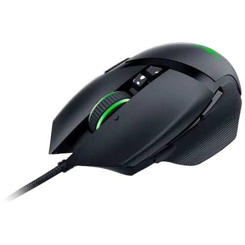 Razer Basilisk V3 35K Gaming Mouse, Black, Focus Pro 35K Optical Sensor Gen-2, Optical Mouse Switches Gen-3, Razer™ Speedflex Cable, 4-Way Razer™ HyperScroll Tilt Wheel, 35K DPI