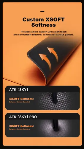 ATK професионален геймърски пад за мишка Gaming Mousepad SKY MINI - Korean Polyurethane, 360 x 300 mm - image 7