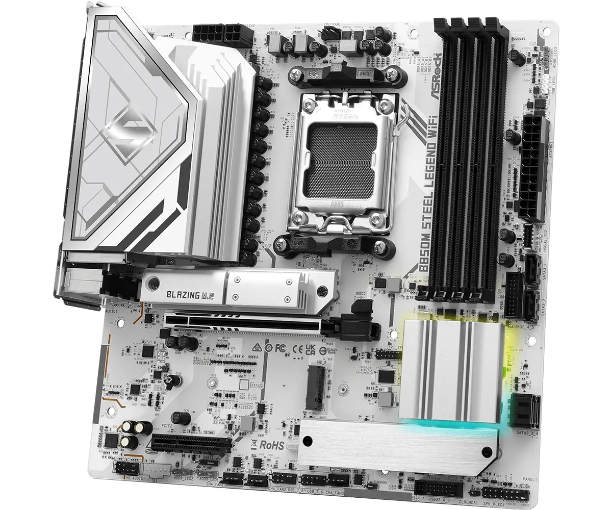 Дънна платка, ASROCK B850M STEEL LEGEND WIFI - image 1