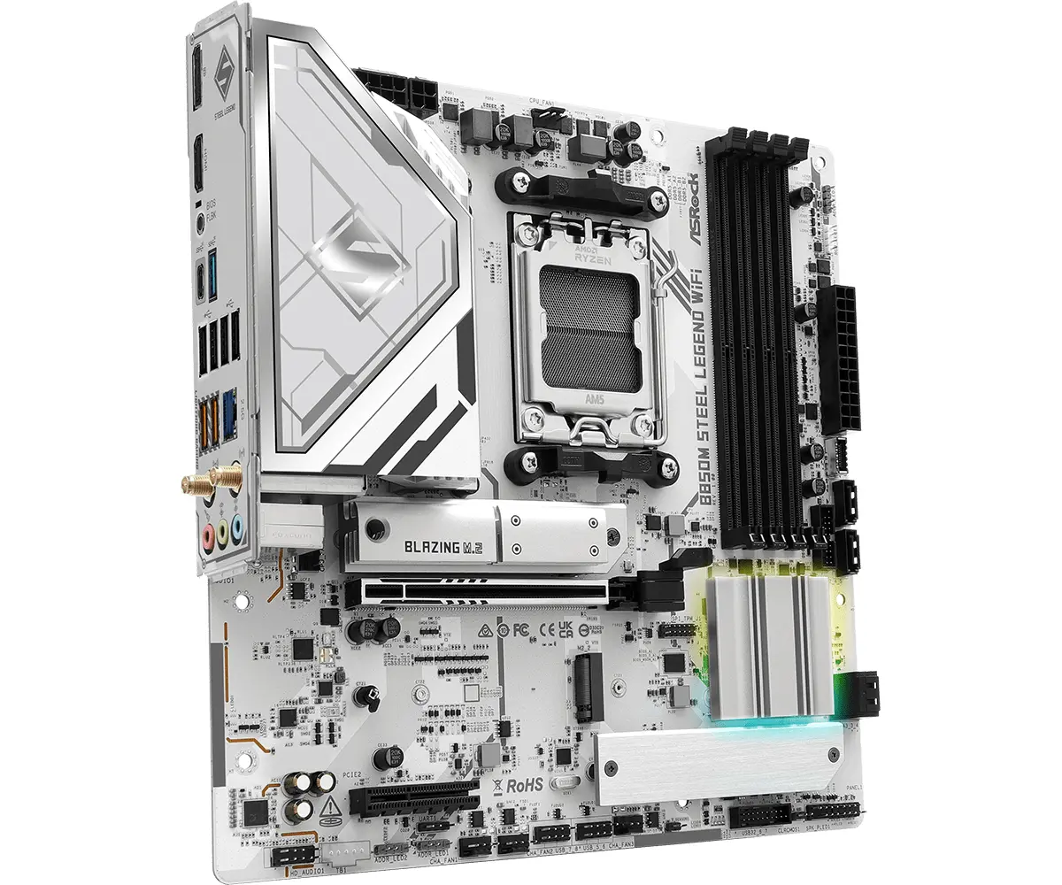 Дънна платка, ASROCK B850M STEEL LEGEND WIFI - image 2