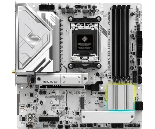 Placă de bază, ASROCK B850M STEEL LEGEND WIFI Placă de bază, ASROCK B850M STEEL LEGEND WIFI