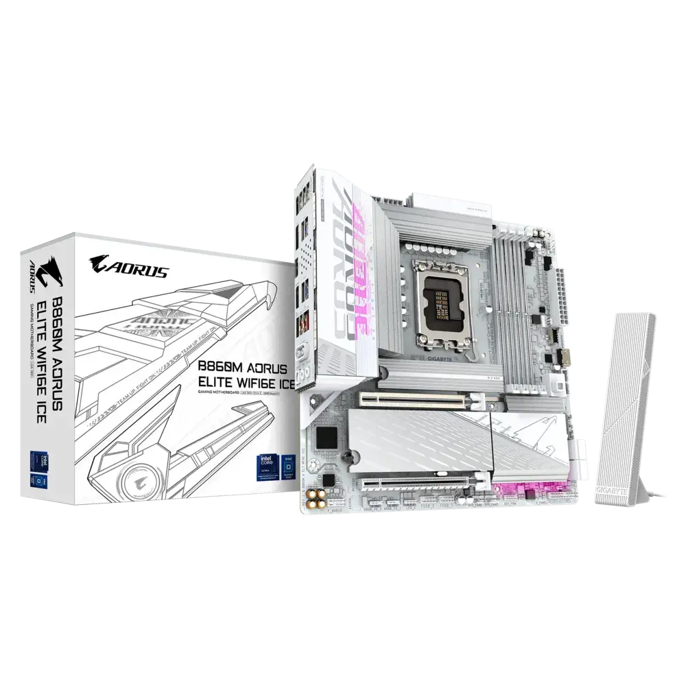 Placă de bază, GIGABYTE GB B860M A ELT WF6E ICE /1851