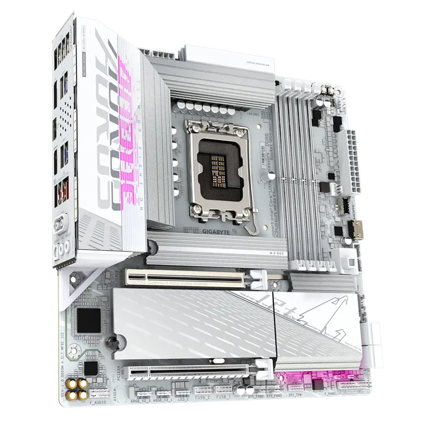 Μητρική κάρτα, GIGABYTE GB B860M A ELT WF6E ICE /1851 - image 2