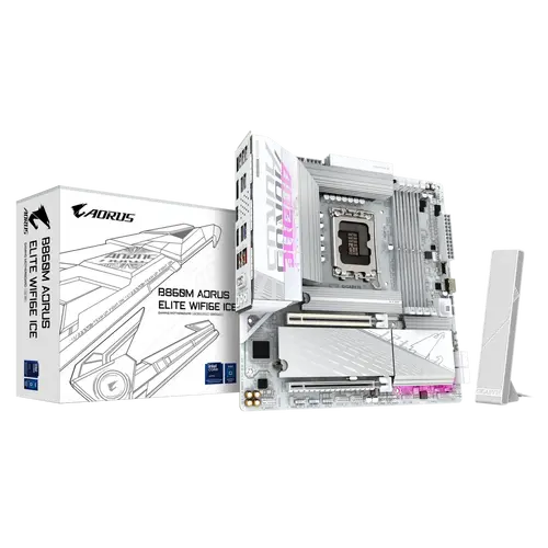 Дънна платка, GIGABYTE GB B860M A ELT WF6E ICE /1851