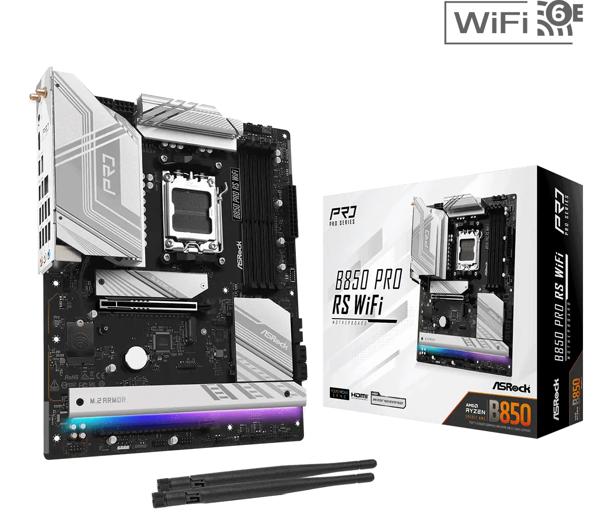 Дънна платка, ASROCK B850 PRO RS WIFI /AM5