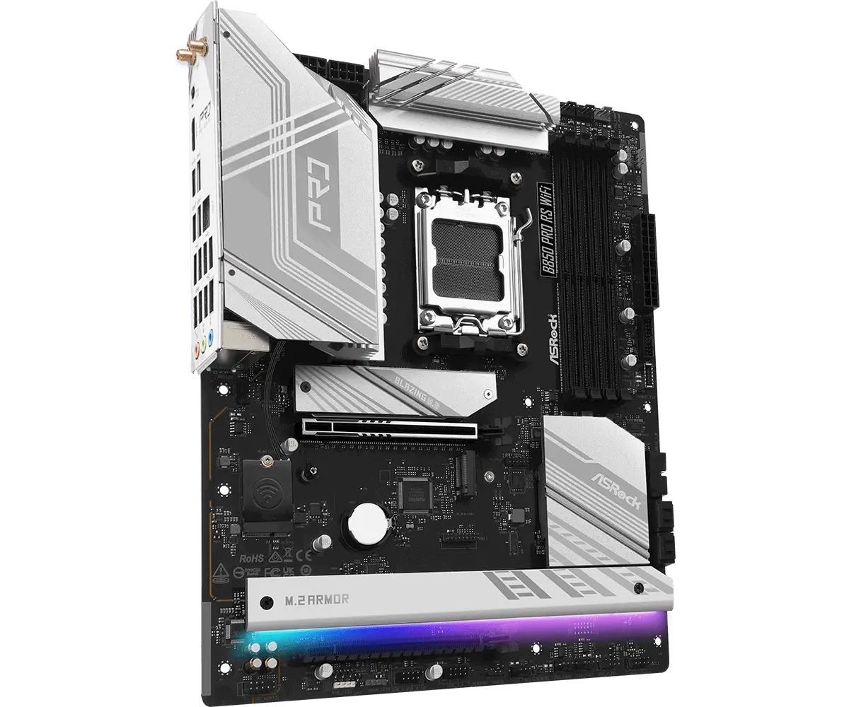 Дънна платка, ASROCK B850 PRO RS WIFI /AM5 - image 2