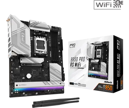 Placă de bază, ASROCK B850 PRO RS WIFI /AM5 - 1