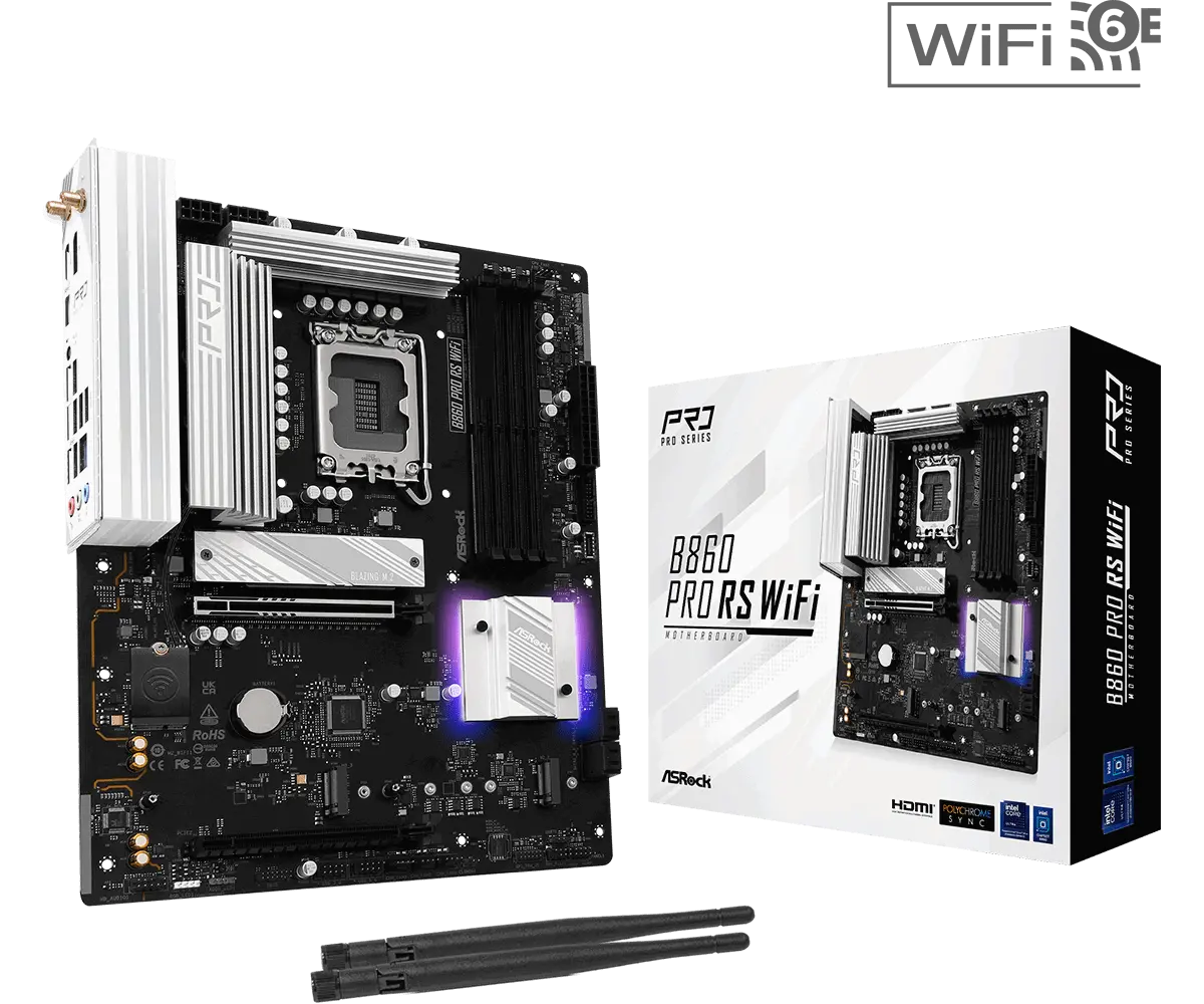 Placă de bază, ASROCK B860 PRO RS WIFI /1851