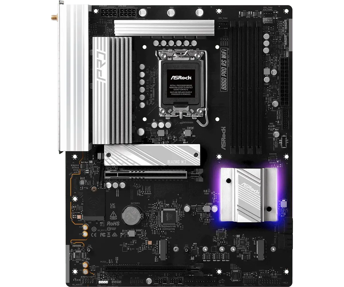 Μητρική πλακέτα, ASROCK B860 PRO RS WIFI /1851 - image 1