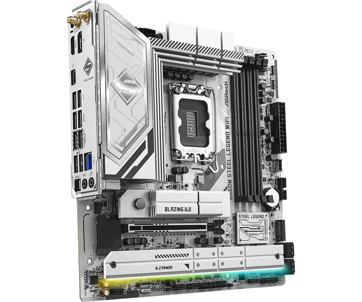 Дънна платка, ASROCK B860M STEEL LEGEND WIFI - image 2