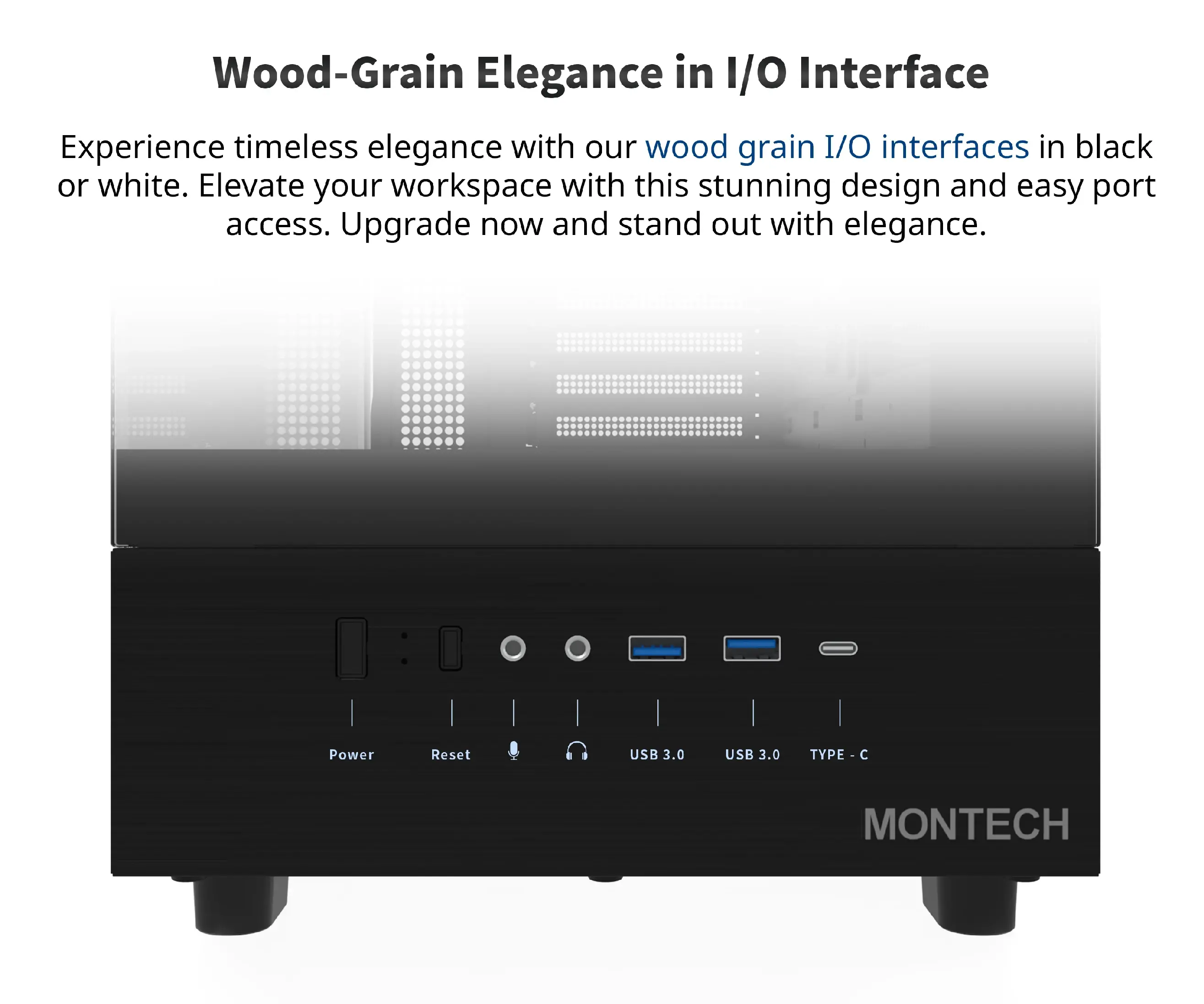 Montech кутия Case ATX - XR (B) - 3 x 120 mm ARGB Fans, USB-C, Black - image 16