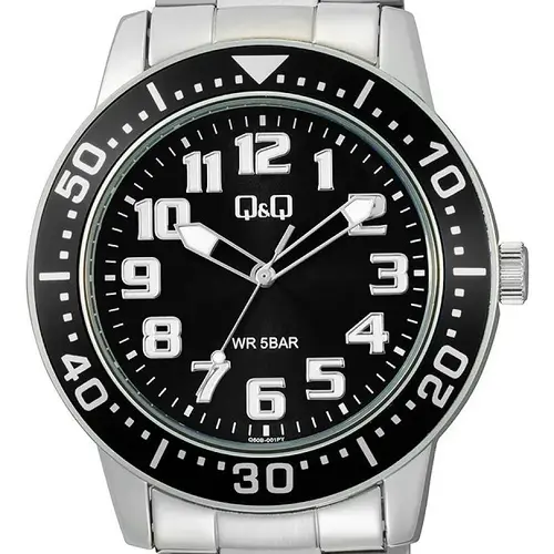 Мъжки аналогов часовник Q&Q - Q60B-001PY - image 1