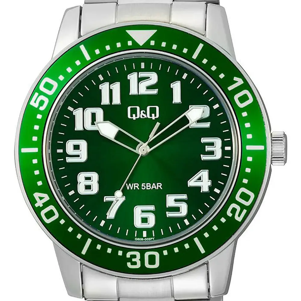 Мъжки аналогов часовник Q&Q - Q60B-003PY - image 1