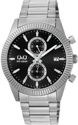 Ανδρικό αναλογικό ρολόι Q&Q Chronograph - A39A-002PY